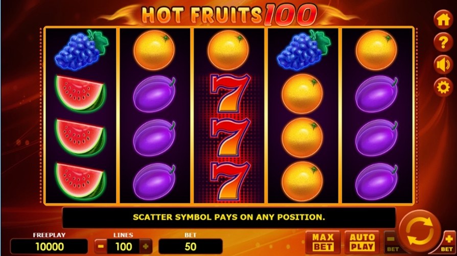 Hot Fruits 100