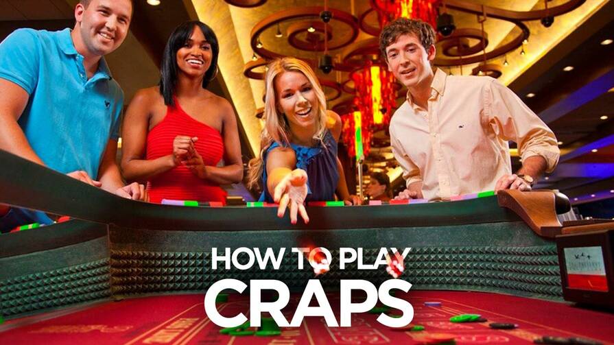 игра в крепс за столом