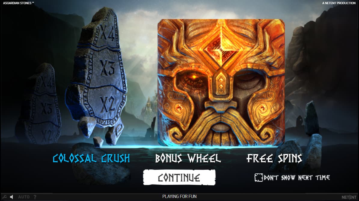 Бесплатная игра в Asgardian Stones