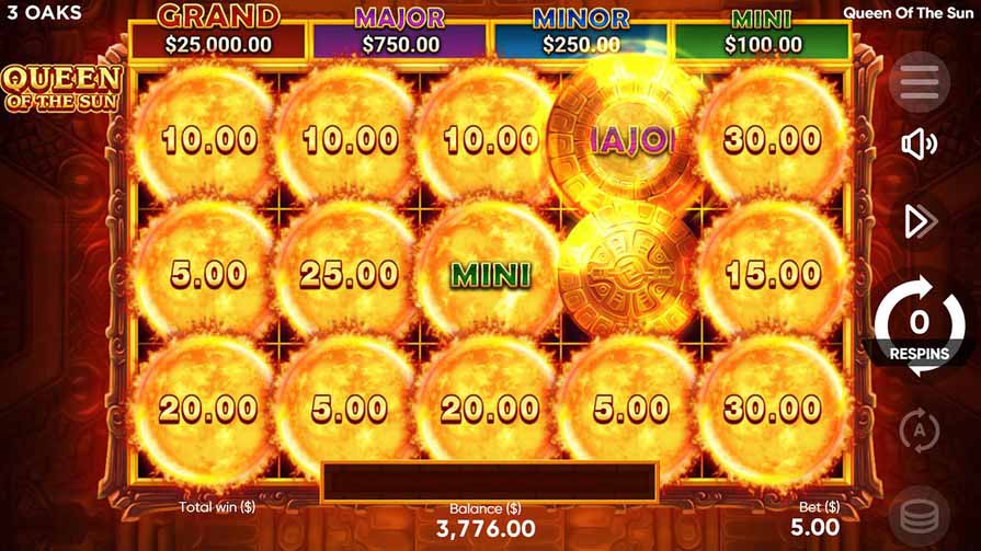 Слот Queen of the Sun