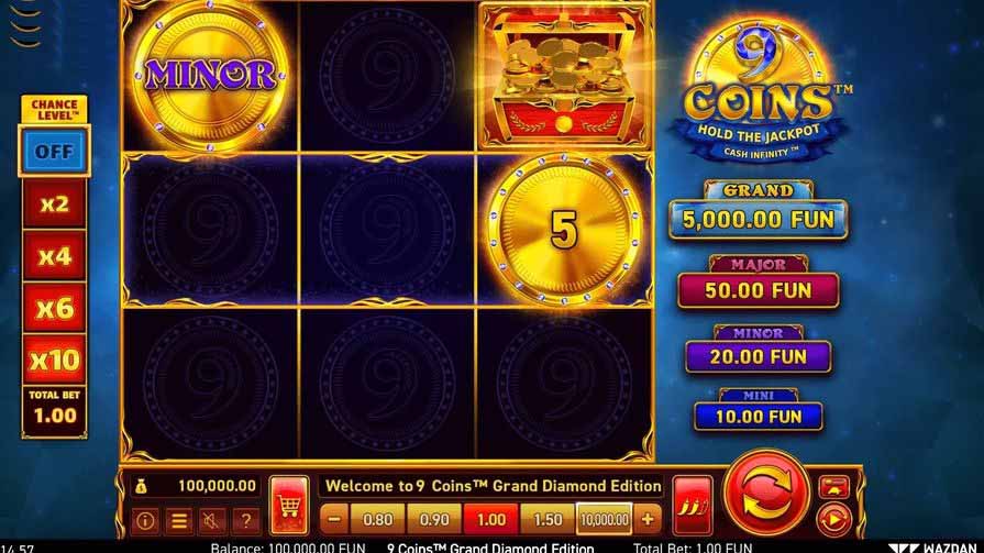 9 Coins™ Grand Diamond Edition
