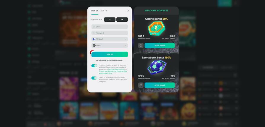 Онлайн казино Drip регистрация