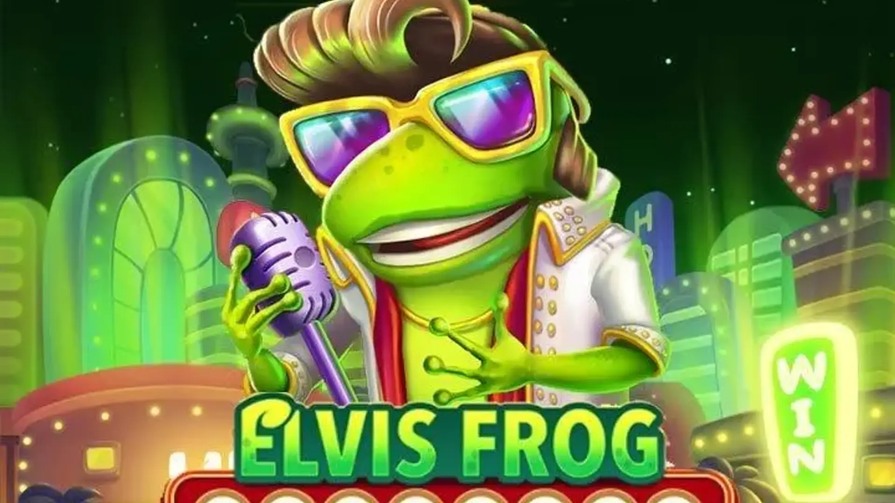 Elvis Frog in Vegas