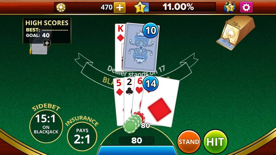 Блэкджек комбинации