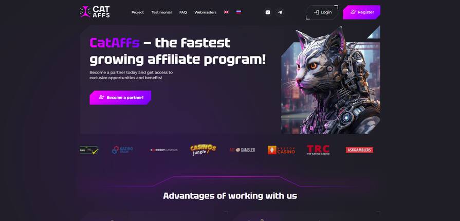 Казино Daddy партнёрка