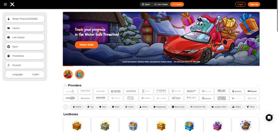 Онлайн казино Casino X