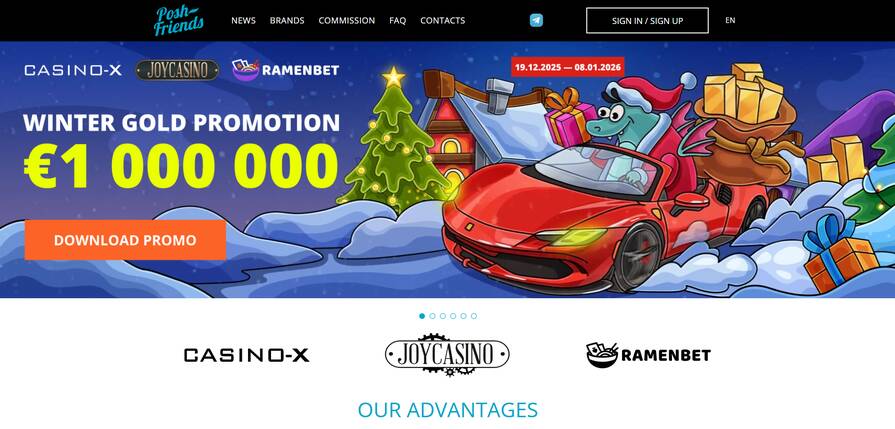 Онлайн казино Joycasino партнёрская программа