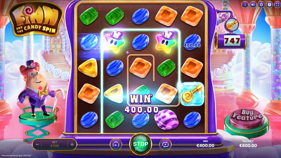 Cлот Finn and the Candy Spin