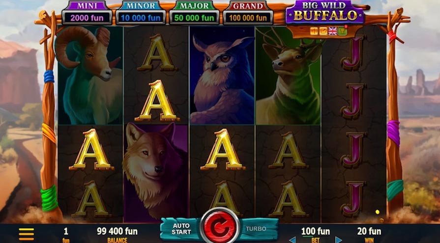 игра Big Wild Buffalo