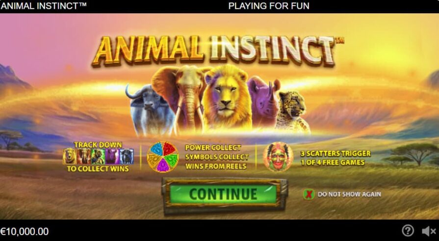 демо Animal Instinct