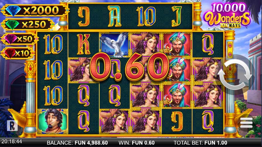 Дизайн игры 10000 Wonders 10к Ways