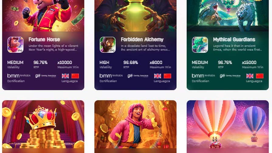 PG Soft — игры