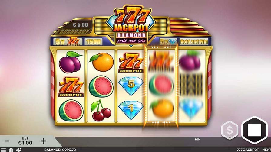 777 Jackpot Diamond Hold and Win Deluxe