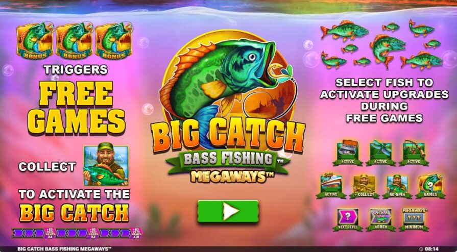 демо Big Catch Bass Fishing Megaways