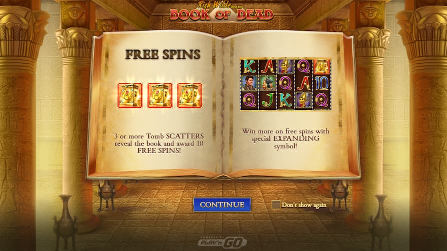 Бесплатная игра в Book of Dead