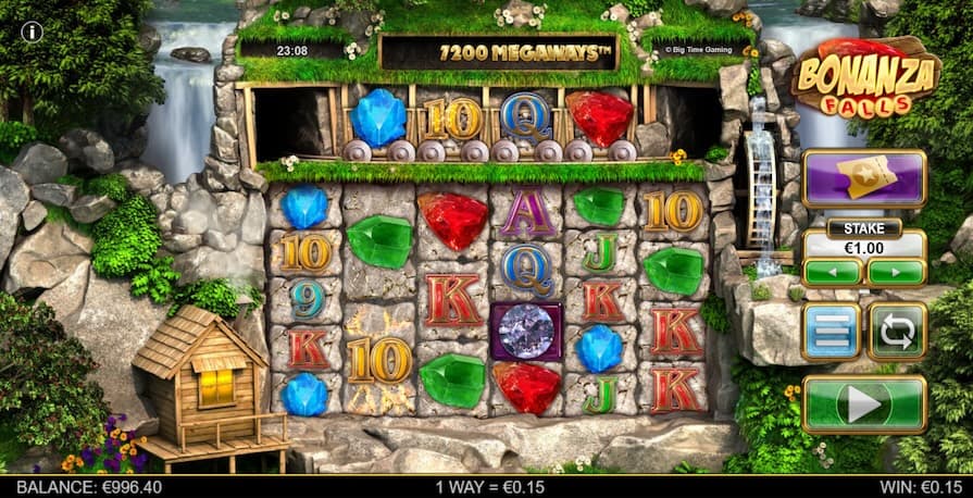 Дизайн игры Bonanza Falls