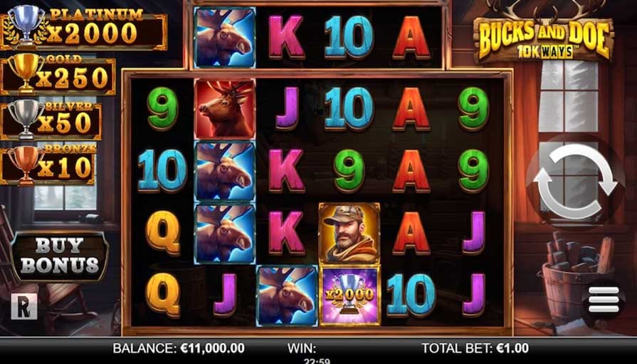 слот Bucks and Doe 10K Ways