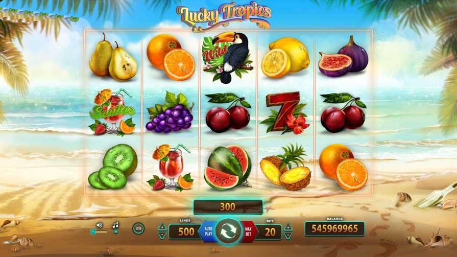 Слот Lucky Tropics