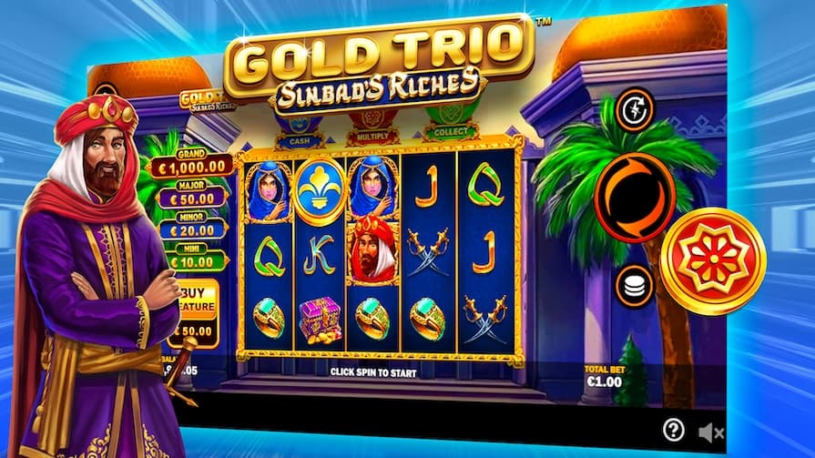 Gold Trio: Sindbad’s Riches