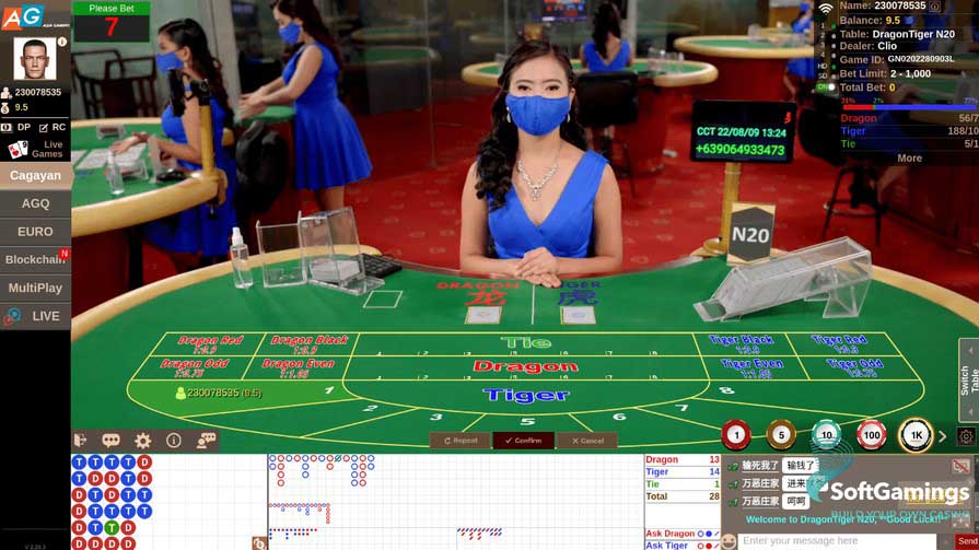 Игра Dragon Tiger