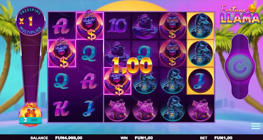 игра Fortune Llama