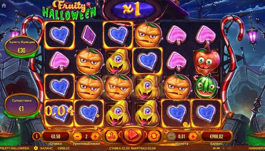 игра Fruity Halloween