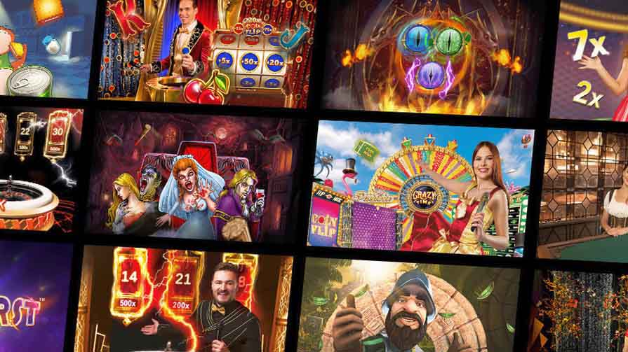 игры в каталоге Evolution