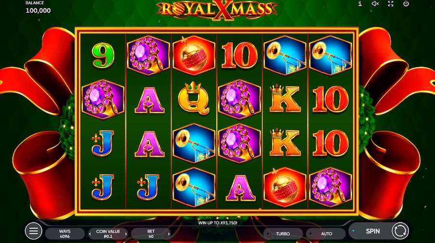 Бесплатная игра в Royal Xmass