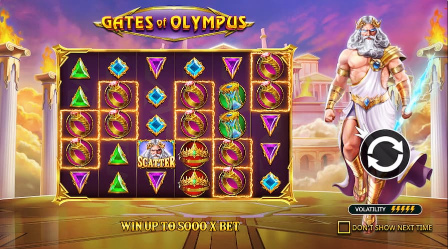 Бесплатная игра в Gates of Olympus