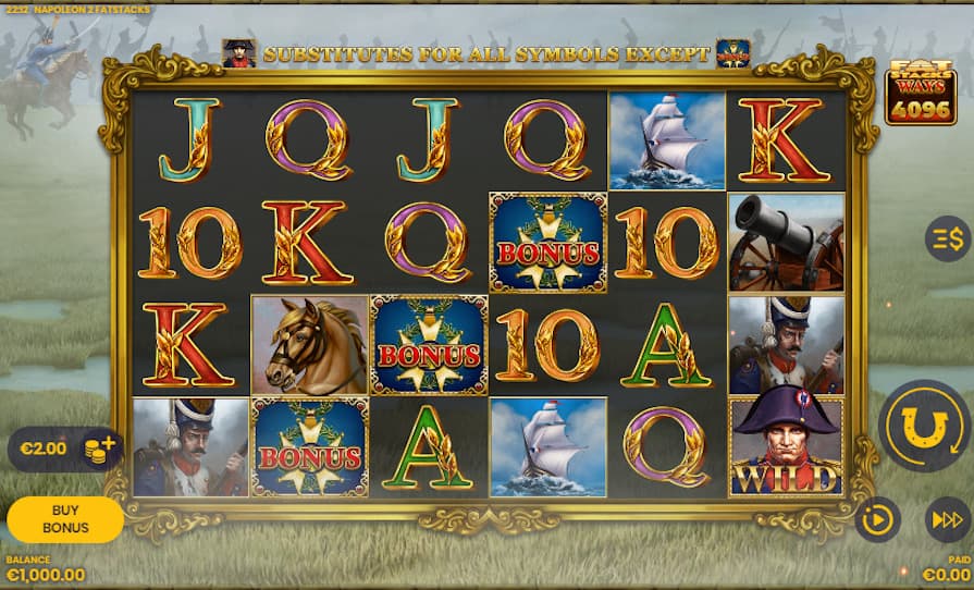 Бесплатная игра в Napoleon 2 Fat Stacks