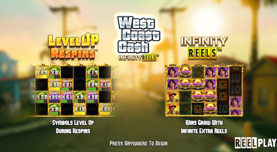 Бесплатная игра в West Coast Cash Infinity Reels