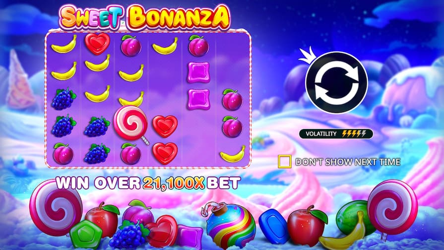 Бесплатная игра в Sweet Bonanza