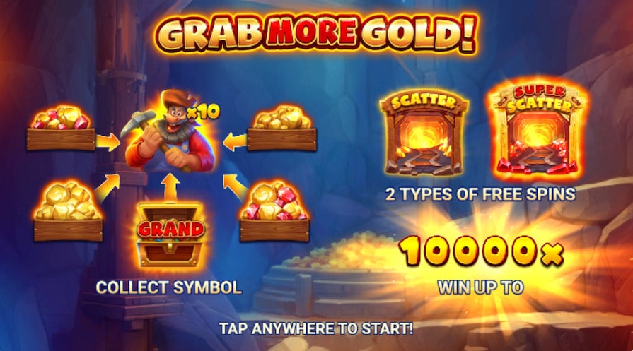 Бесплатная игра в Grab More Gold!