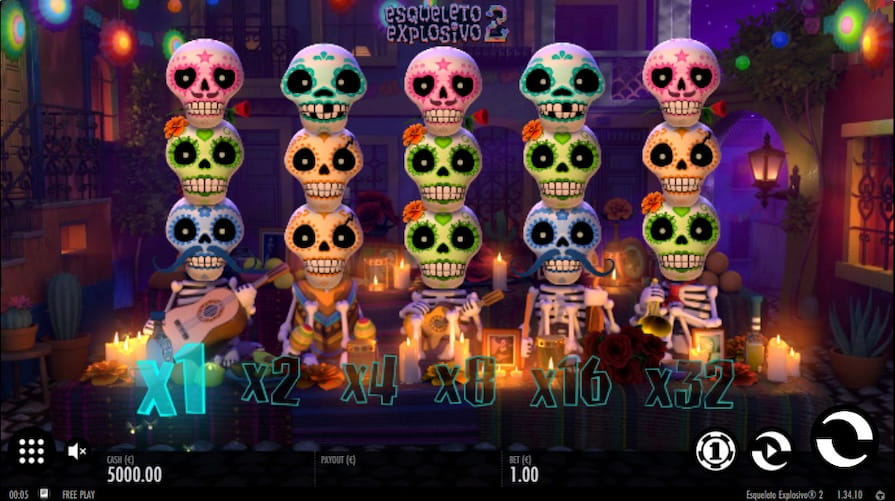 Слот Esqueleto Explosivo 2