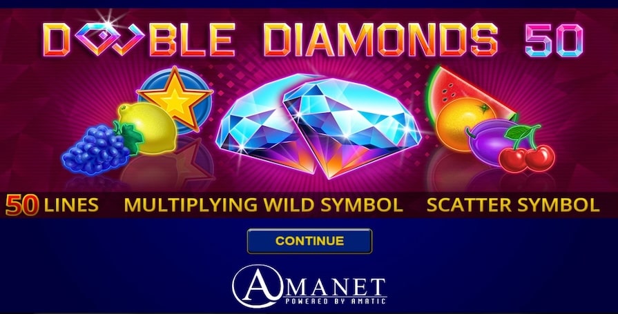 Бесплатная игра в Double Diamonds 50