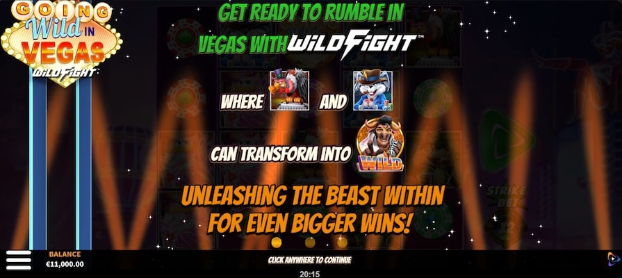 Бесплатная игра в Going Wild in Vegas Wild Fight