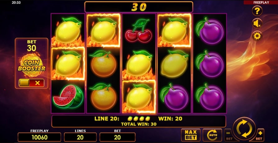 Дизайн игры Blazing Coins 20