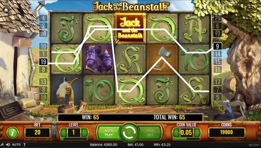 Дизайн игры Jack and the Beanstalk