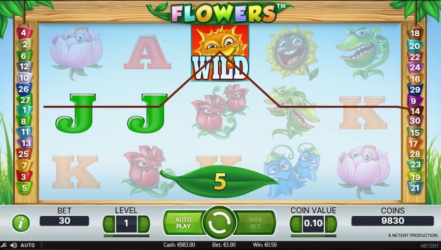 Дизайн игры Flowers