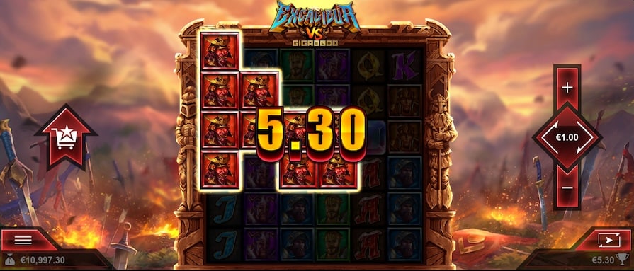 Дизайн игры Excalibur vs Gigablox