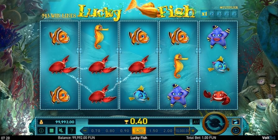 Дизайн игры Lucky Fish