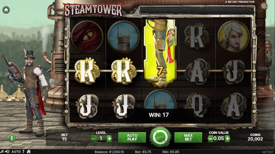 Дизайн игры Steam Tower