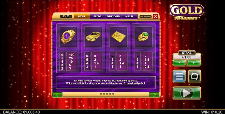 Символы и выплаты