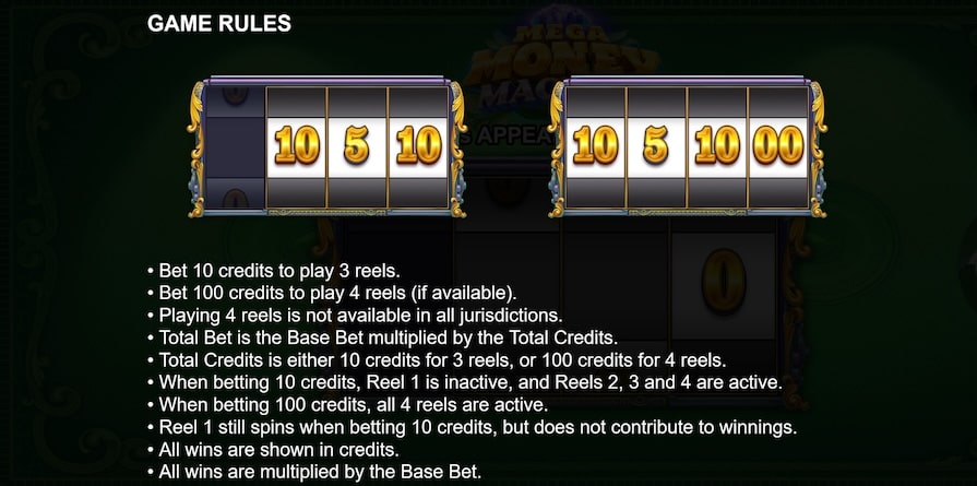 Символы и выплаты