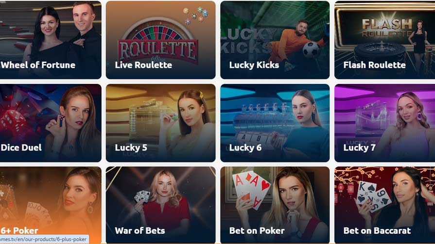 лайв казино