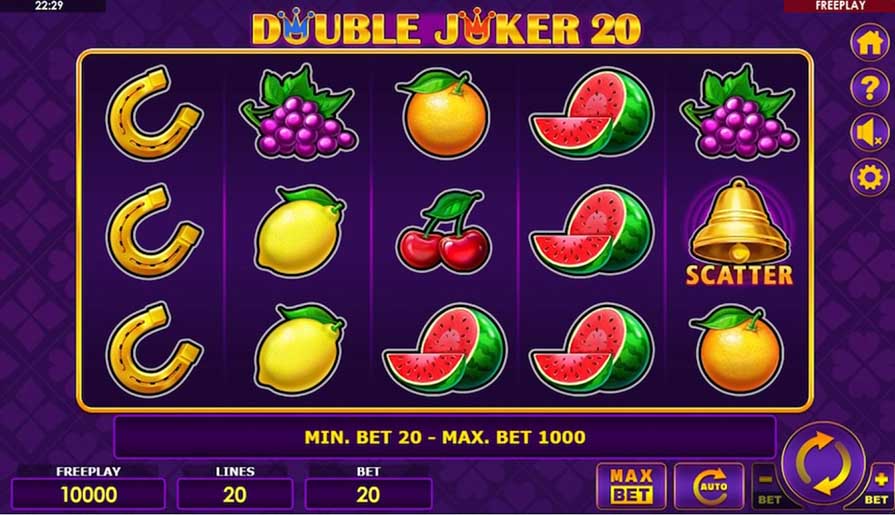 слот Double Joker 20