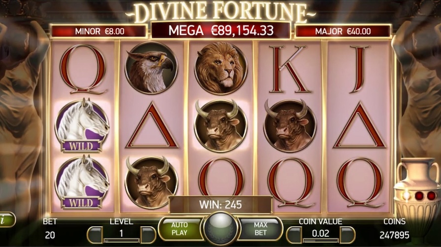 Слот Divine Fortune