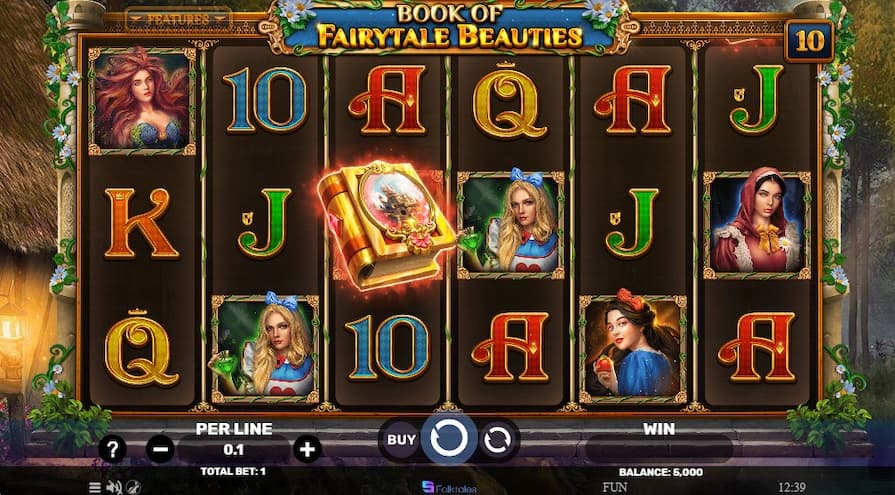 Слот Book of Fairytale Beauties