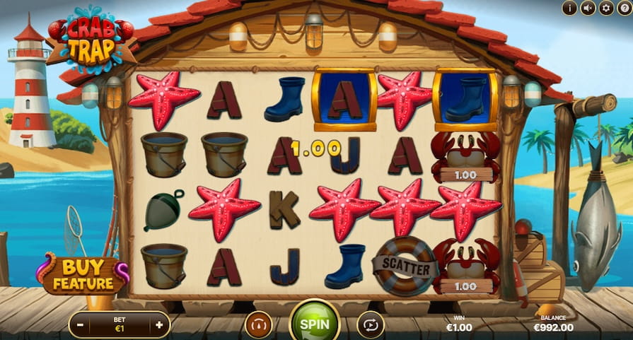 Дизайн игры Crab Trap