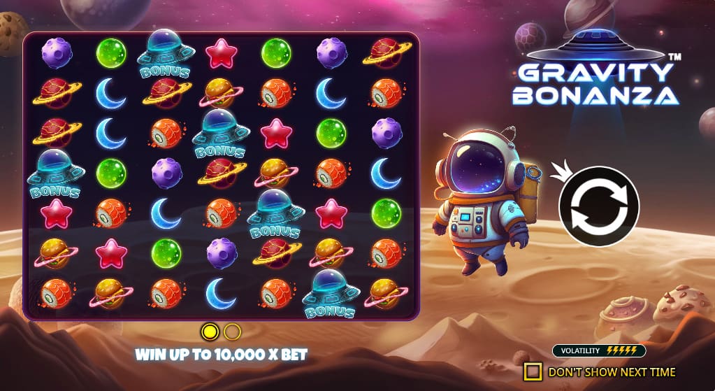 Бесплатная игра в Gravity Bonanza